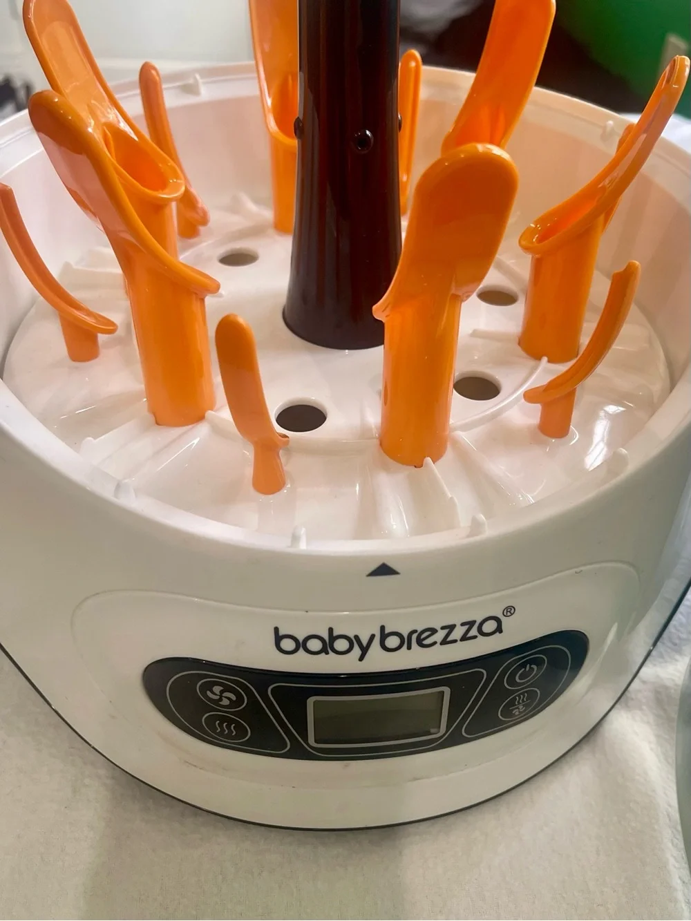 Babybrezza One Step Baby Sterilizer Dryer Bottle Sterilizer Dry White